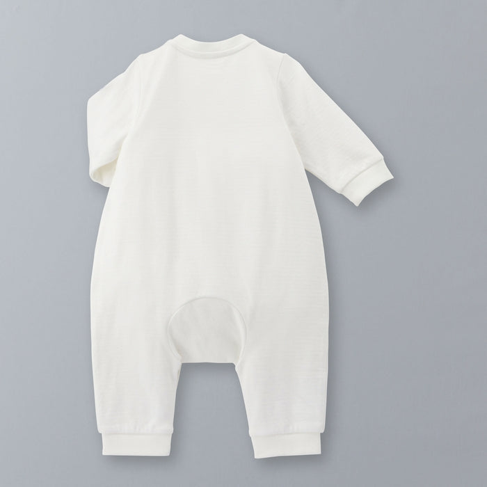 Sea Island Cotton Royal MIKI HOUSE Emblem Coveralls