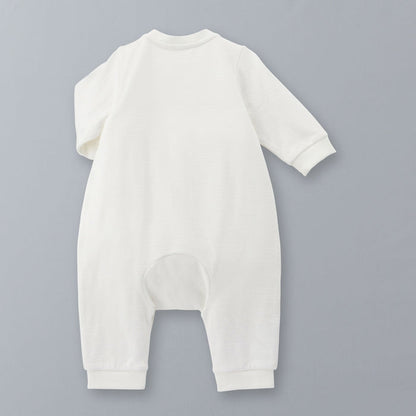 Sea Island Cotton Royal MIKI HOUSE Emblem Coveralls