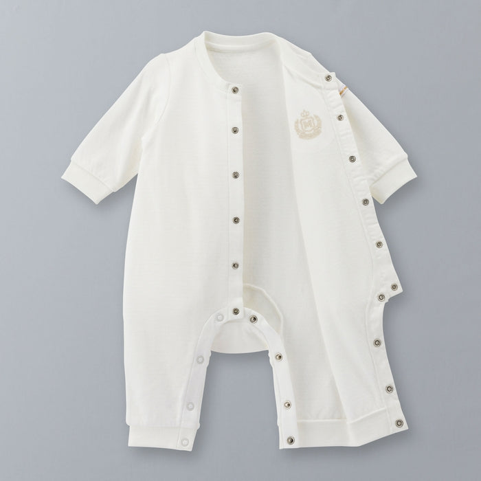 Sea Island Cotton Royal MIKI HOUSE Emblem Coveralls