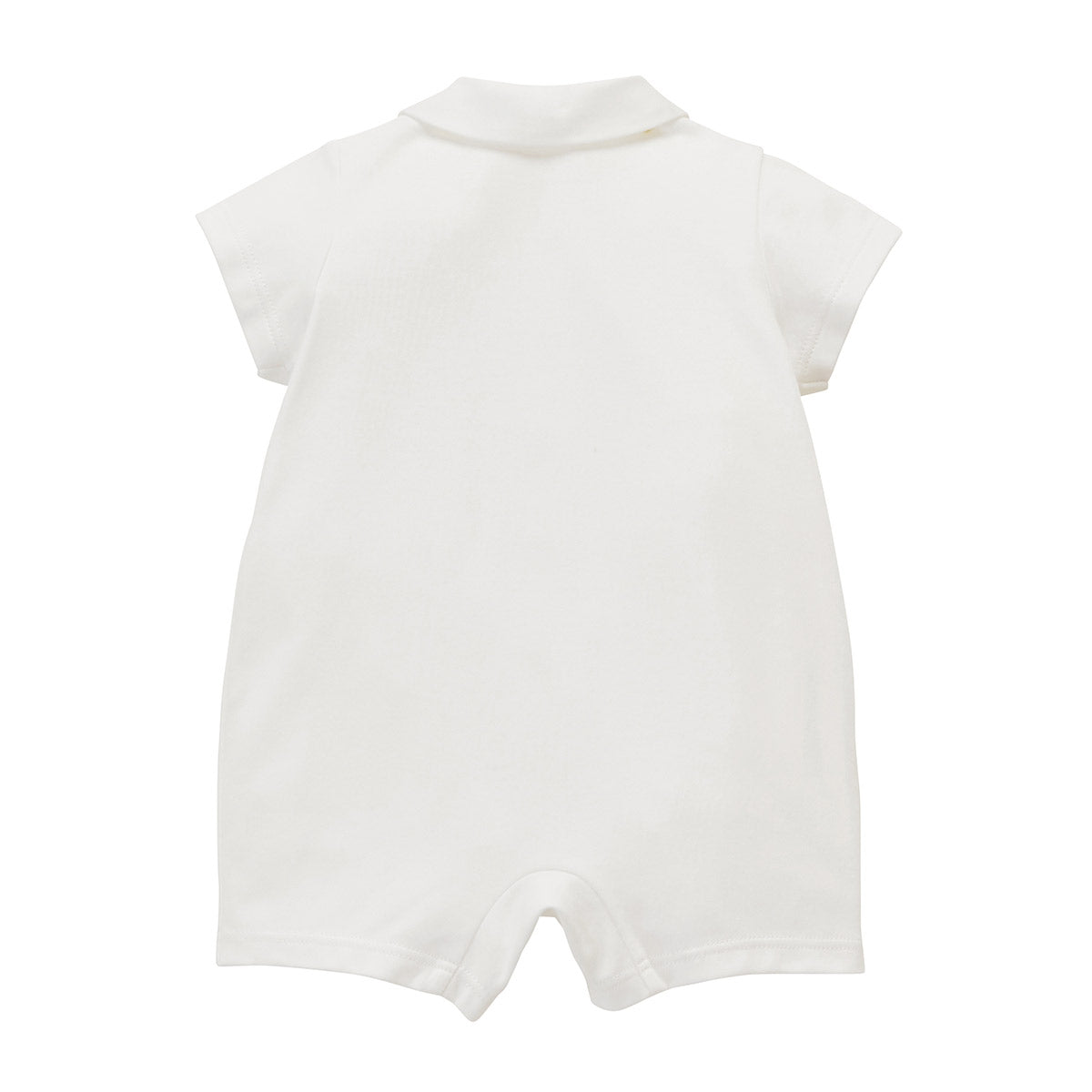 Sea Island Cotton Polo Short Rompers