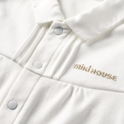 Sea Island Cotton Polo Short Rompers