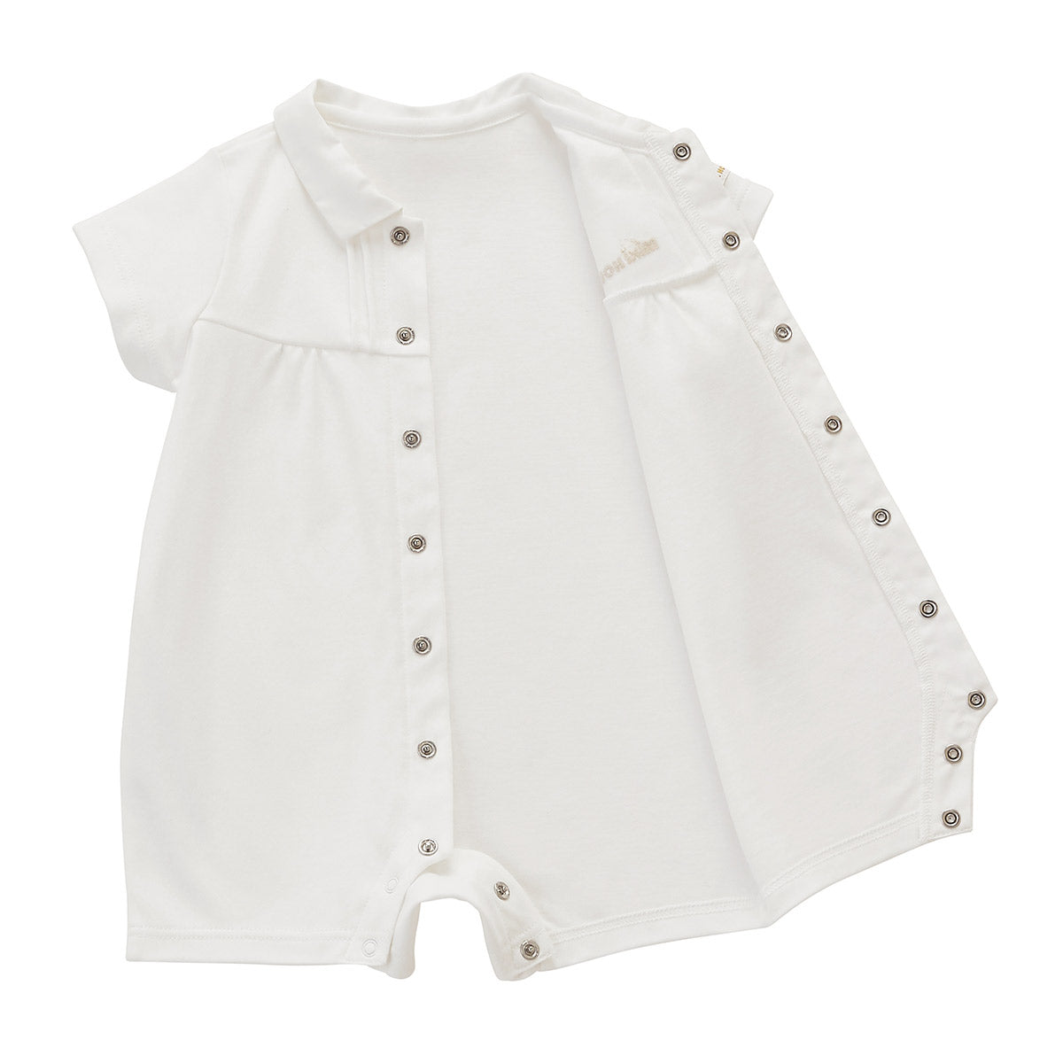 Sea Island Cotton Polo Short Rompers