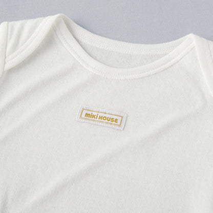 Sea Island Cotton Short-Sleeve Onesie Bodysuit