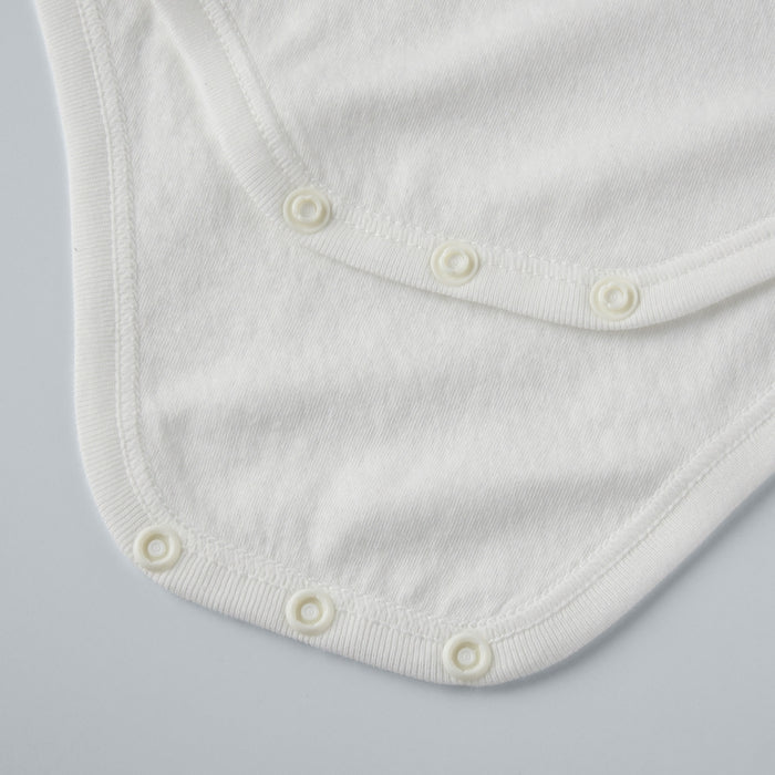Sea Island Cotton Short-Sleeve Onesie Bodysuit