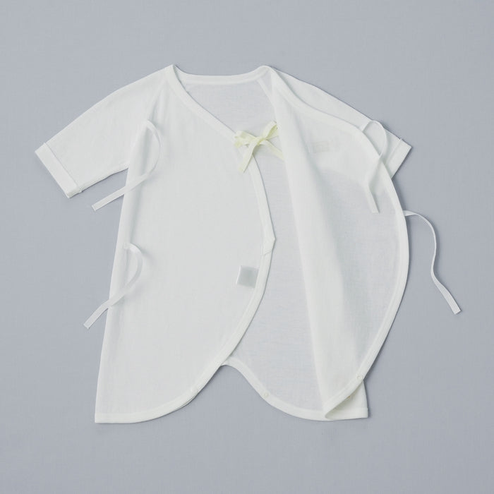 Sea Island Cotton Kimono-Style Hadagi Bodysuit