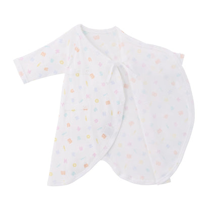Kimono-Style Hadagi Bodysuit - Pastel Logo