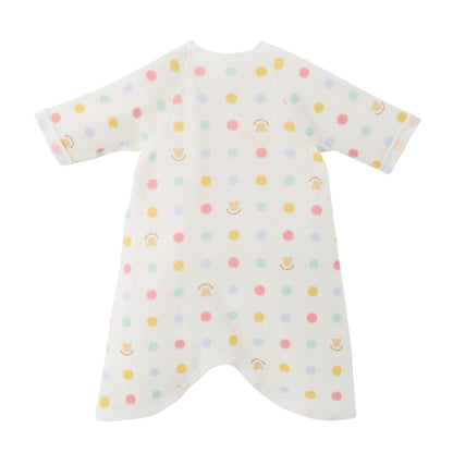 Kimono-Style Hadagi Bodysuit - Polka Dot