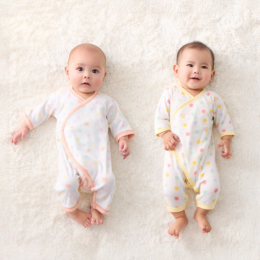 Kimono-Style Hadagi Coverall - Pastel Logo