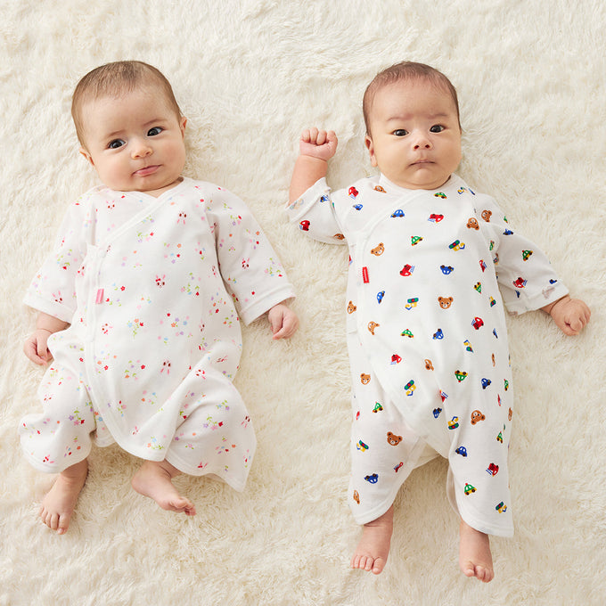 Kimono-Style Hadagi Bodysuit - Baby Pucchi
