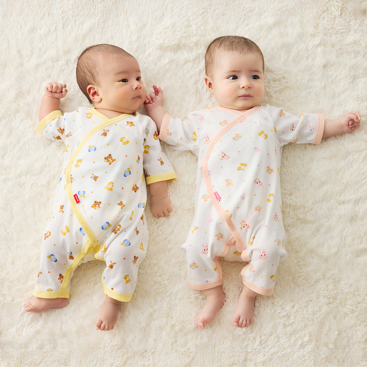 Kimono-Style Hadagi Coverall - Baby Pucchi