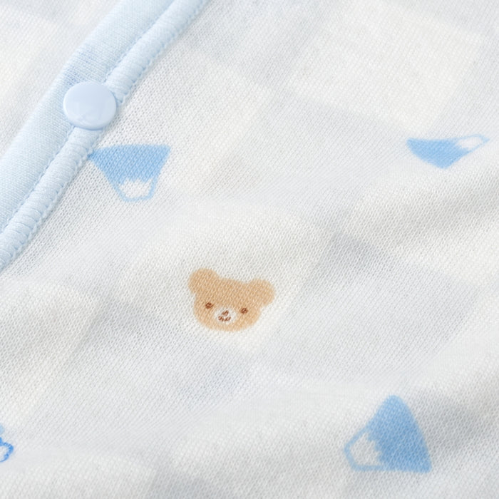 Japanese Pastel Knit Gauze Coverall