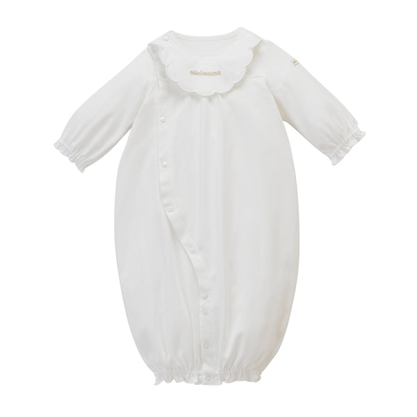 Sea Island Cotton 2-Way Coverall - WHITE