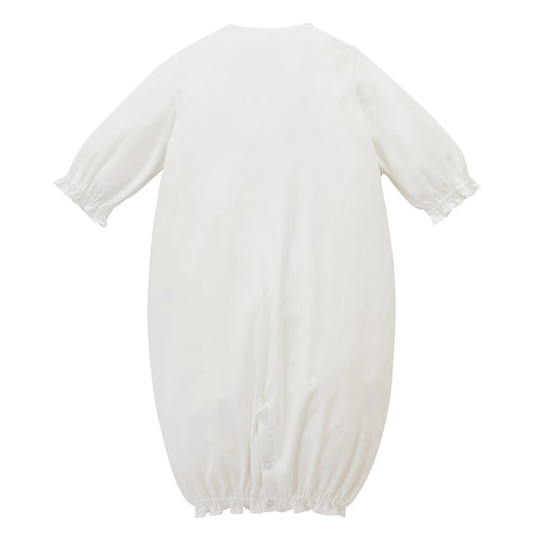 Sea Island Cotton 2-Way Coverall - WHITE