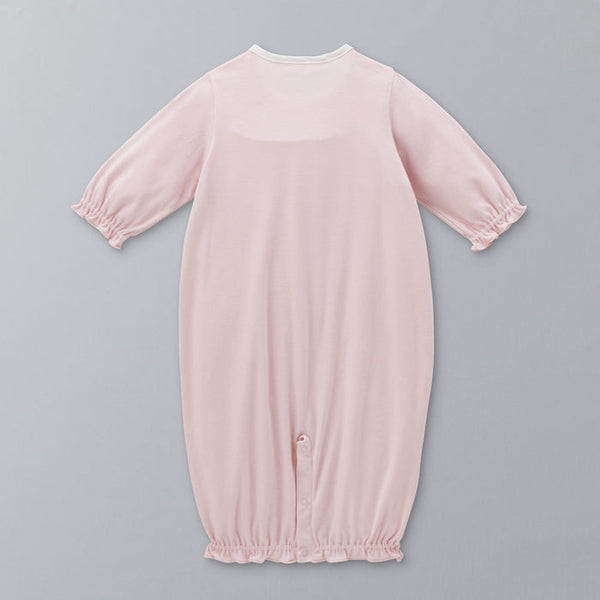 Sea Island Cotton 2-Way Coverall - PINK