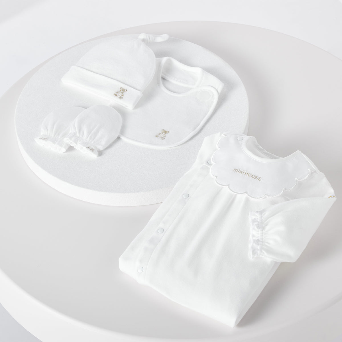 Sea Island Cotton Bib