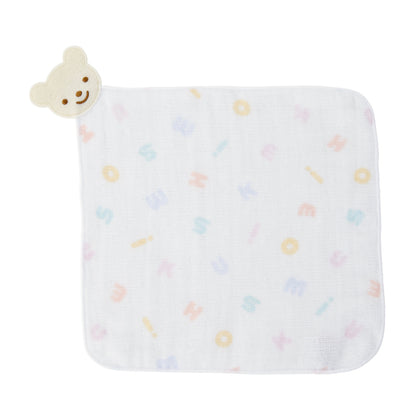 Pastel Logo Gauze Bath Poncho & Mini Towel Set (Gift Box Included)