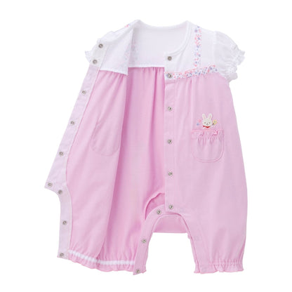 Short Peek-A-Bunny Camisole Rompers