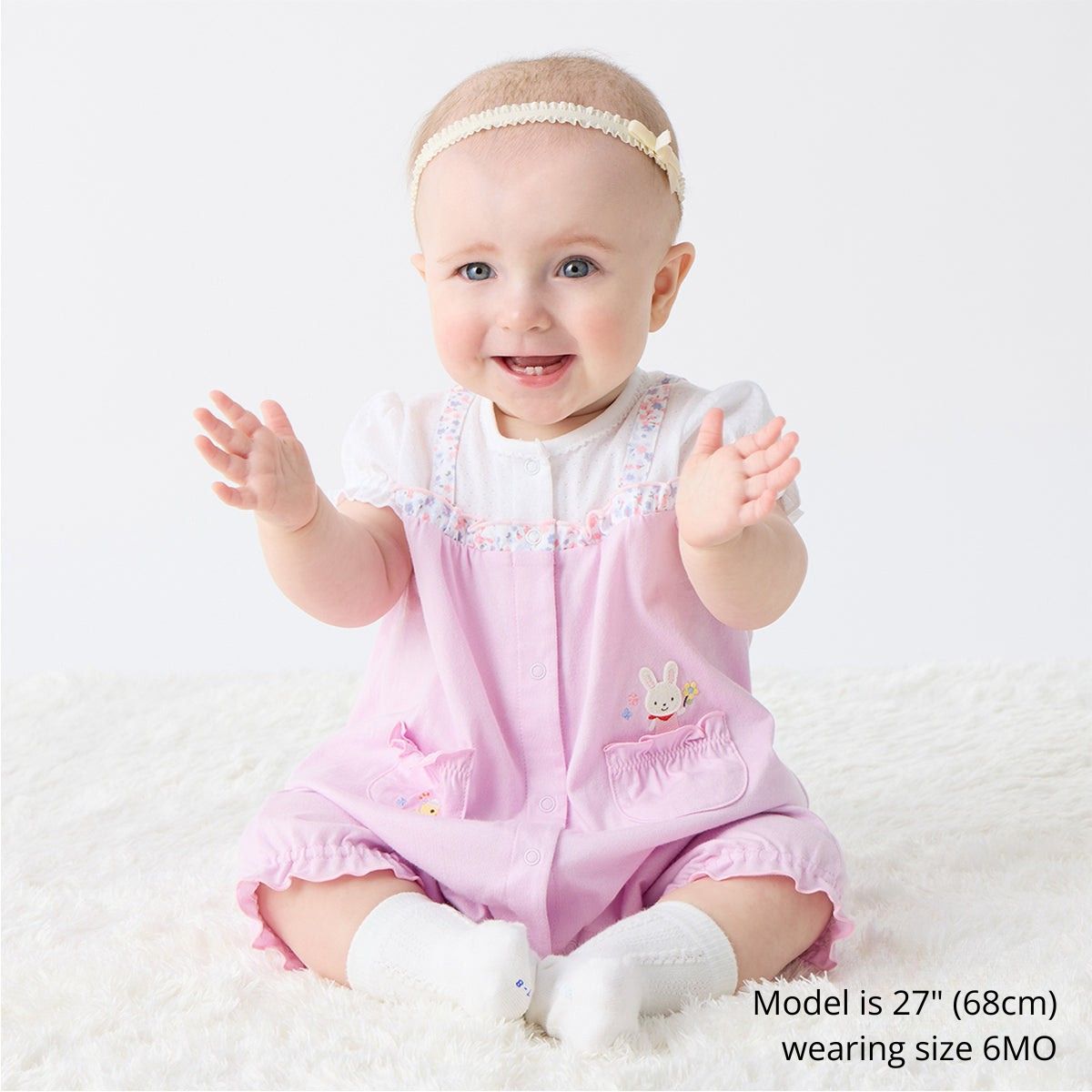 Short Peek-A-Bunny Camisole Rompers