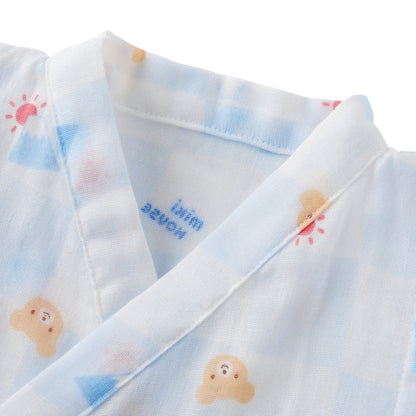 Double Gauze One-Piece Jinbei