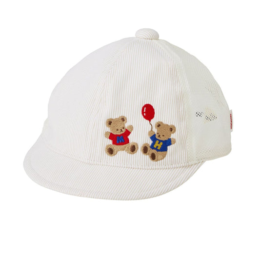 Baby MIKI HOUSE Bear Mesh Cap