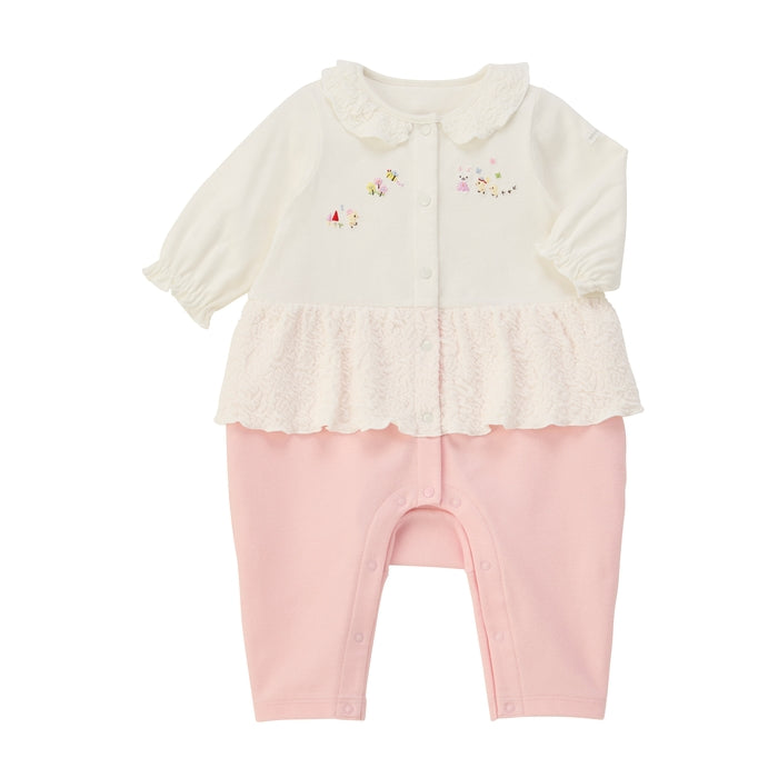 Usako’s Frilled Skirt Denim Coverall