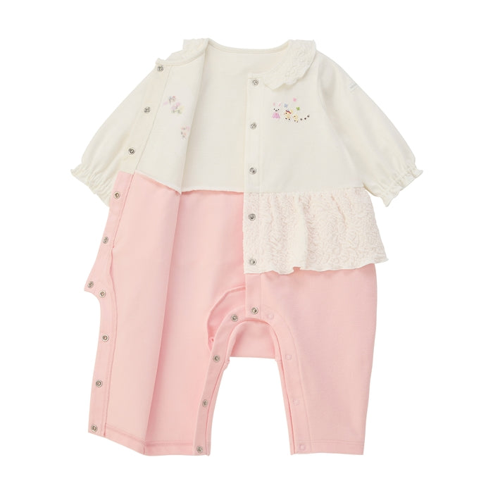 Usako’s Frilled Skirt Denim Coverall