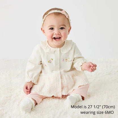 Usako’s Frilled Skirt Denim Coverall