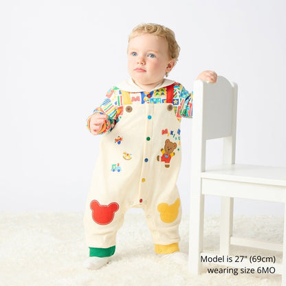 Little Cub Patchwork Coverall