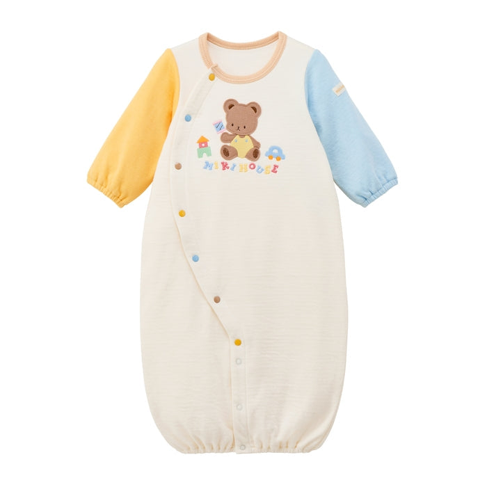 Classic MIKI HOUSE Bear 2-Way Coverall