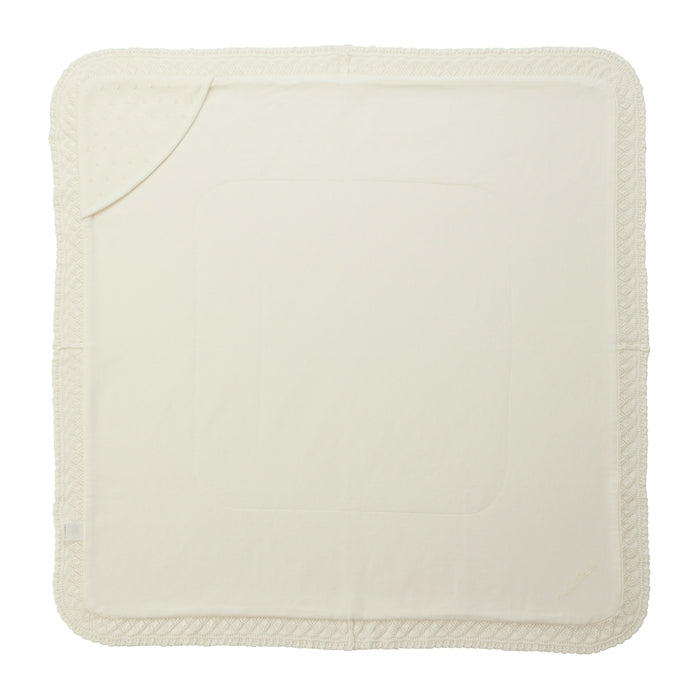 Openwork Lace Afghan Baby Swaddle