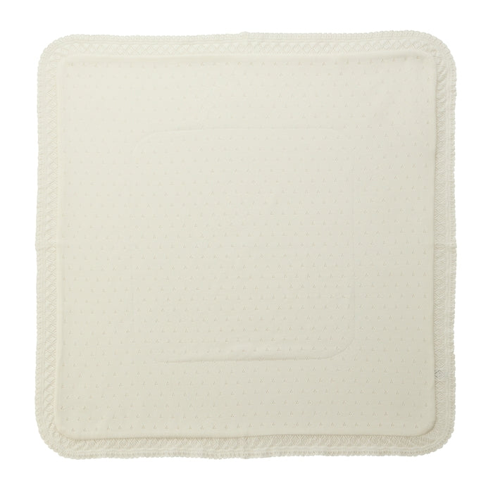 Openwork Lace Afghan Baby Swaddle