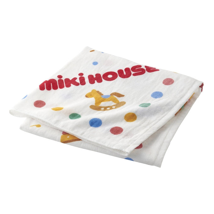 MIKI HOUSE Logo Baby Gift Set -Blue
