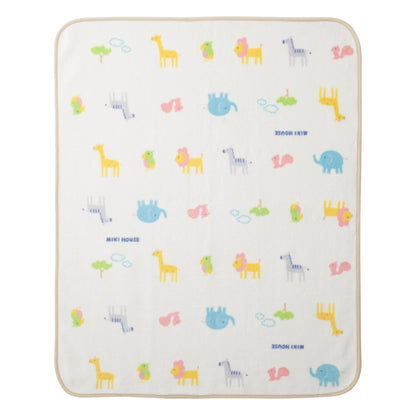 Zoo Friends Blanket in Cotton Terrycloth