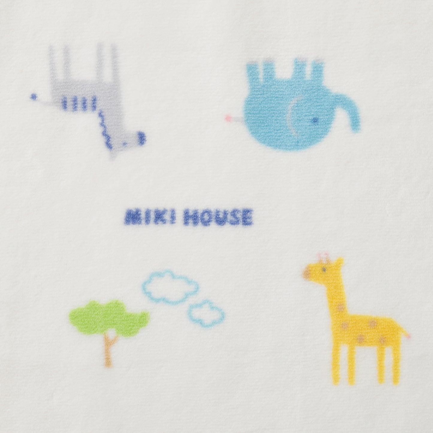 Zoo Friends Blanket in Cotton Terrycloth