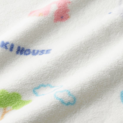 Zoo Friends Blanket in Cotton Terrycloth