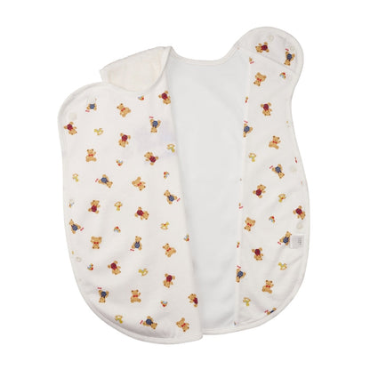 MIKI HOUSE Bear Microfur Wearable Blanket