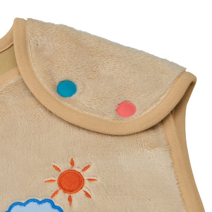 Classic MIKI HOUSE Bear Microfur Wearable Blanket