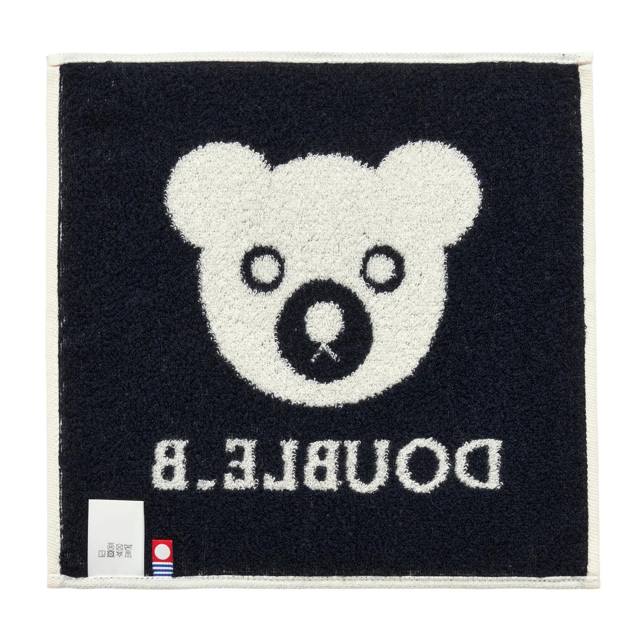 B_Bear Logo Jacquard Mini Towel