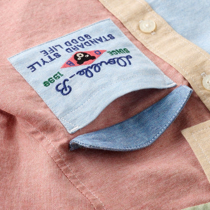Standard Color Block Shirt