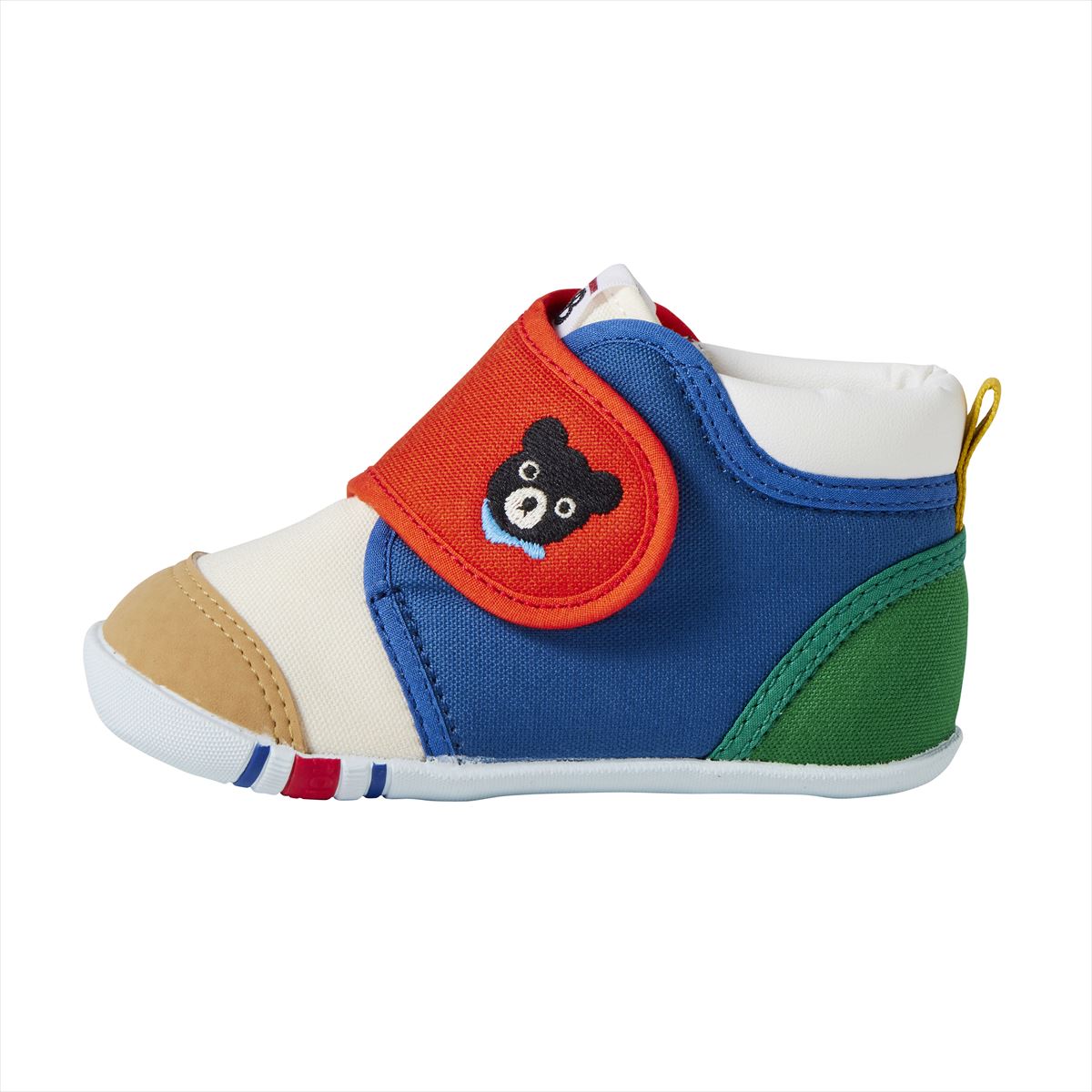 B_Bear’s Color Block First Walker Shoes