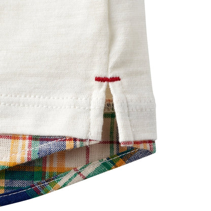 Faux Layered Academy Tee