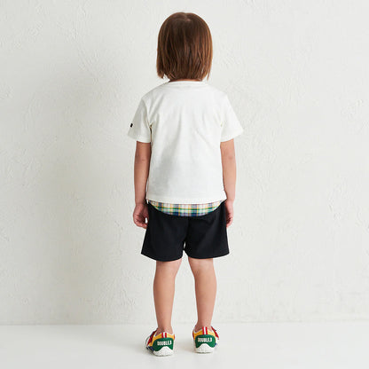Faux Layered Academy Tee