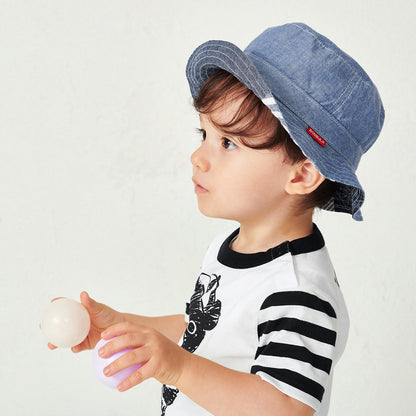 Reversible Patchwork Bucket Hat (UV Protection)