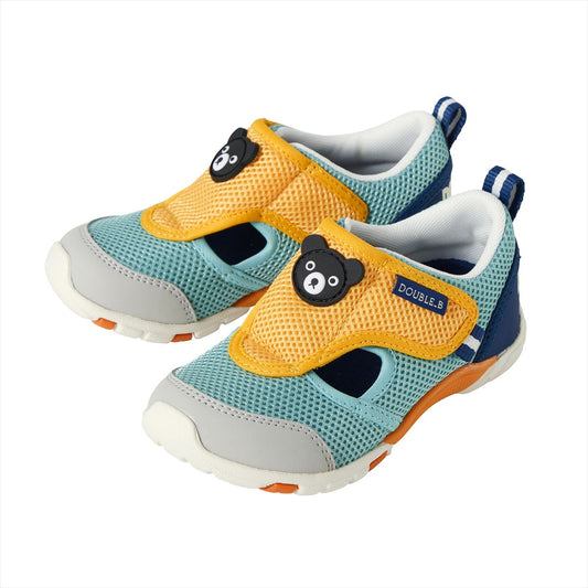 Double Russel Mesh Sneakers for Kids - B is for Bold