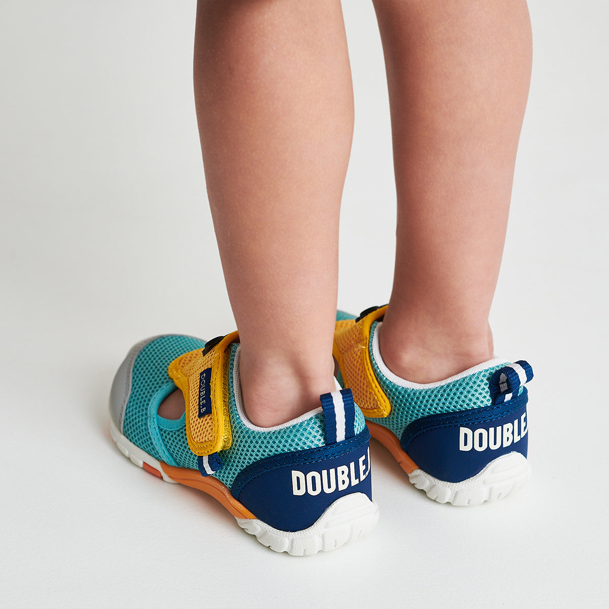 Double Russell Mesh Sneakers for Kids - B is for Bold