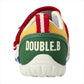 Double Russel Mesh Sneakers for Kids - B is for Bold