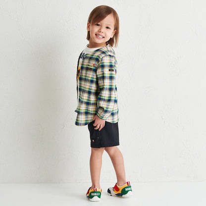 Double Raschel Mesh Sneakers for Kids - B is for Bold