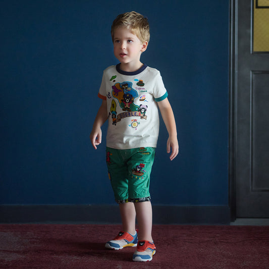 Double Raschel Sneakers for Kids - B is for Breezy