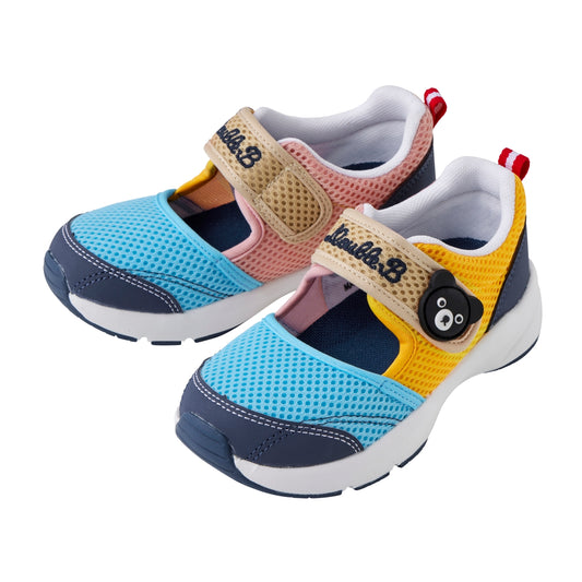 DOUBLE_B Double Russell Mesh Sneakers for Kids - Multi_B