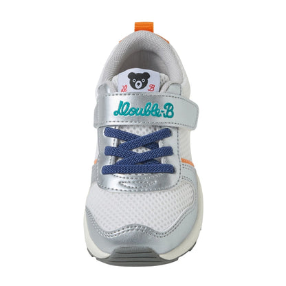 Double Raschel Sneakers for Kids - Silver Breeze